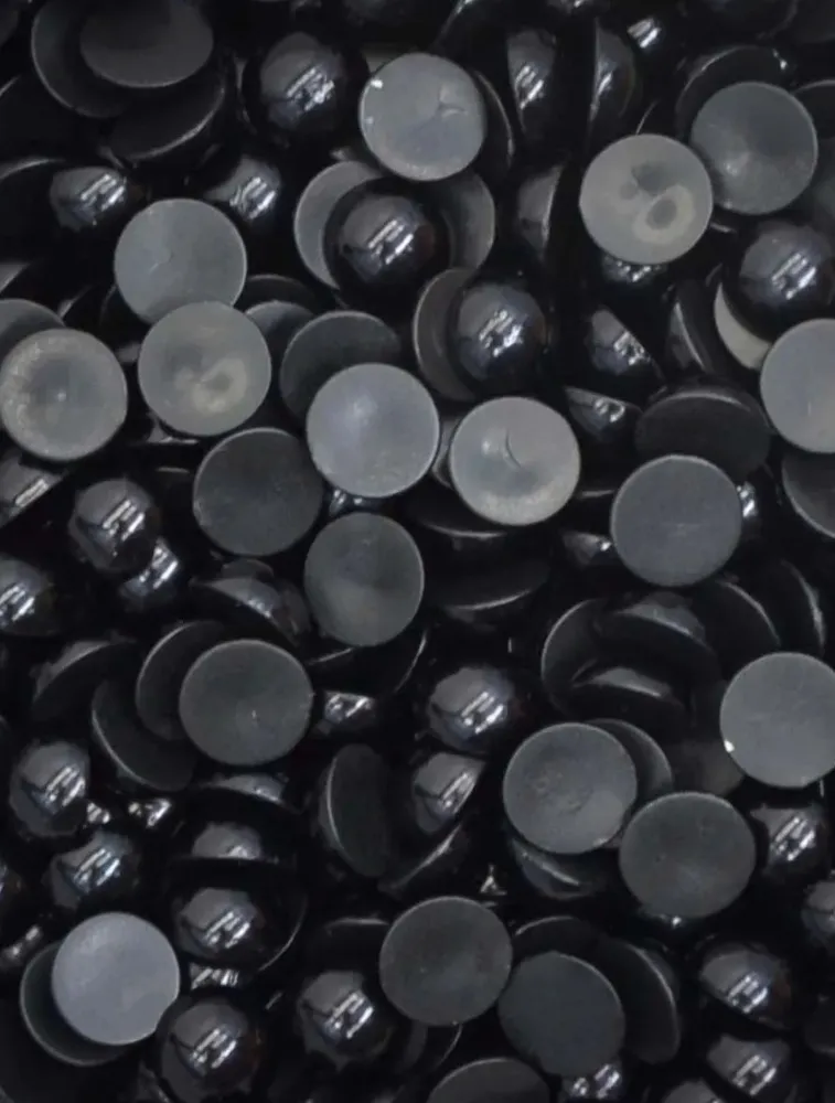 0030 MEIA PEROLA CIRCULO 10MM 250G 100%ABS