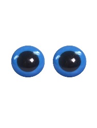 AZUL OLHO CIRCULO AMIGURUMI 14MM C10