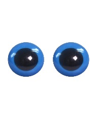 AZUL OLHO CIRCULO AMIGURUMI 20MM C10