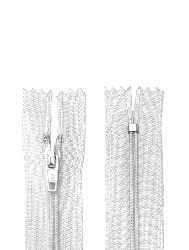 *0501 ZIPER LULITEX NYLON 50CM C10 100%PES
