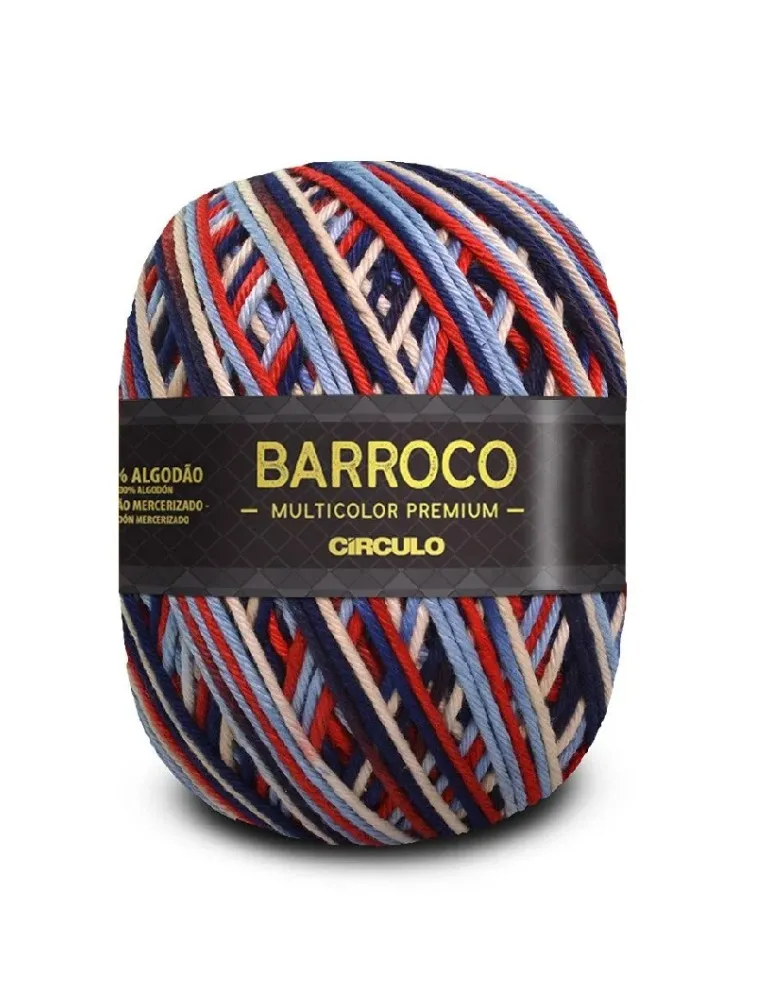 9642 BARBANTE CIRCULO BARROCO PREMIUM 226M 100%CO