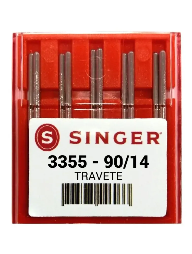 0014 AGULHA SINGER TRAVETI 3355 