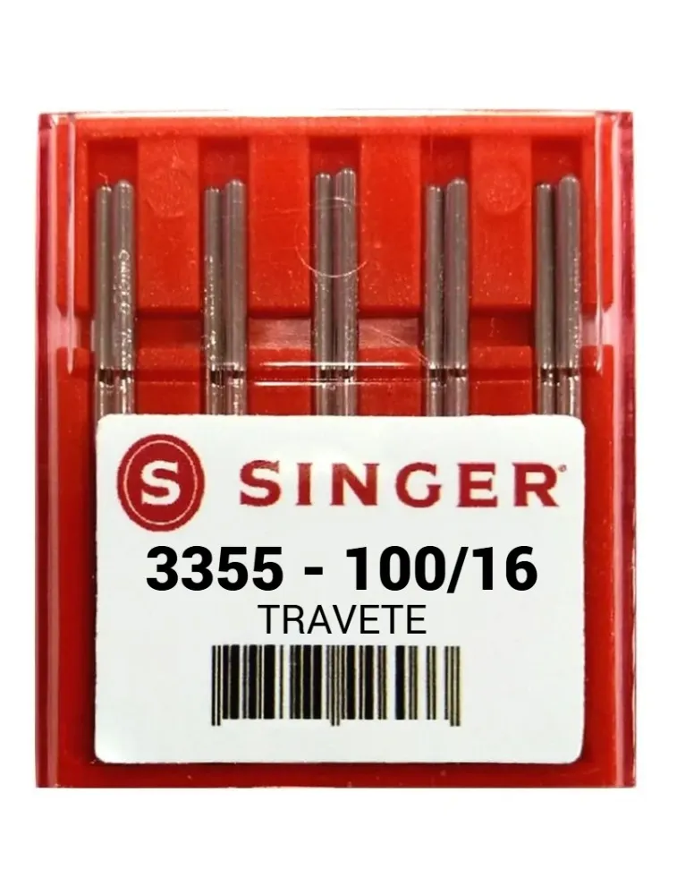 0016 AGULHA SINGER TRAVETI 3355 