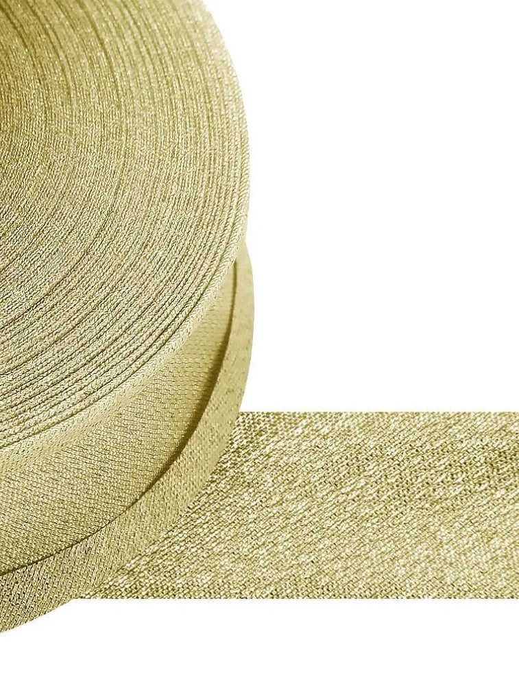 OURO VIES CINDERELA LUREX 25MM 20M 80%PES