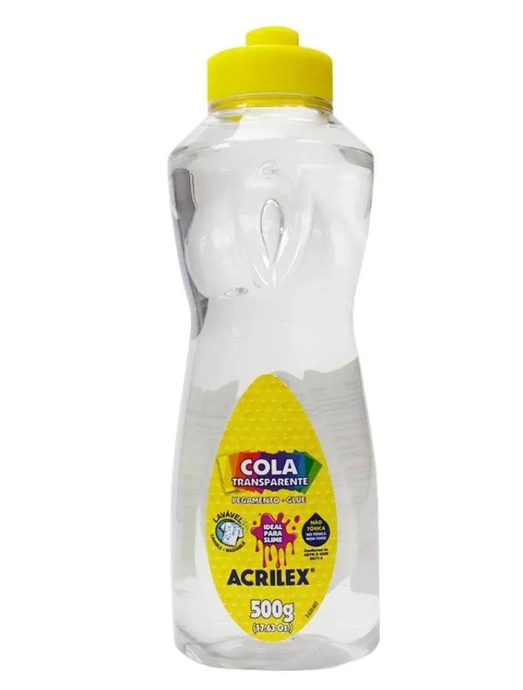 *500G COLA ACRILEX TRANSPARENTE