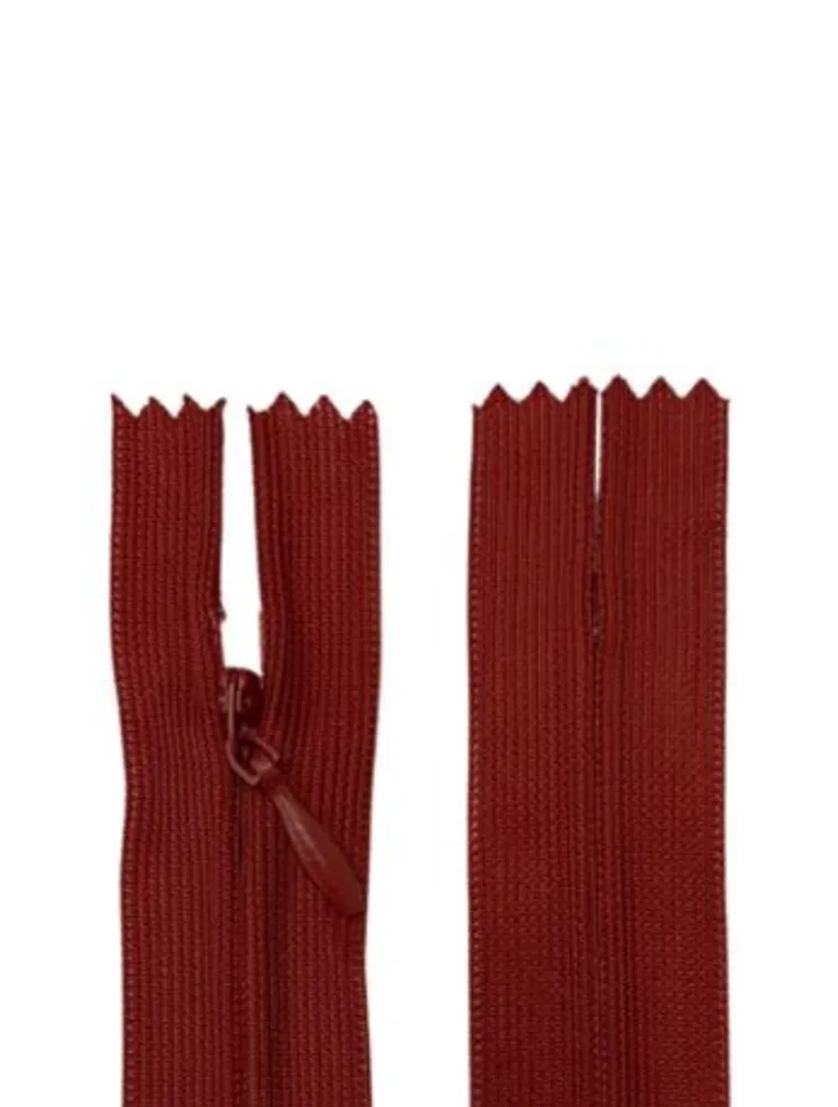 *0527 ZIPER LULITEX INVISIVEL 40CM C10 100%PES