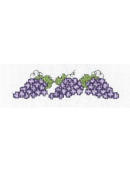 3074 FAIXA MARILDA 68 PONTO CRUZ 100%CO