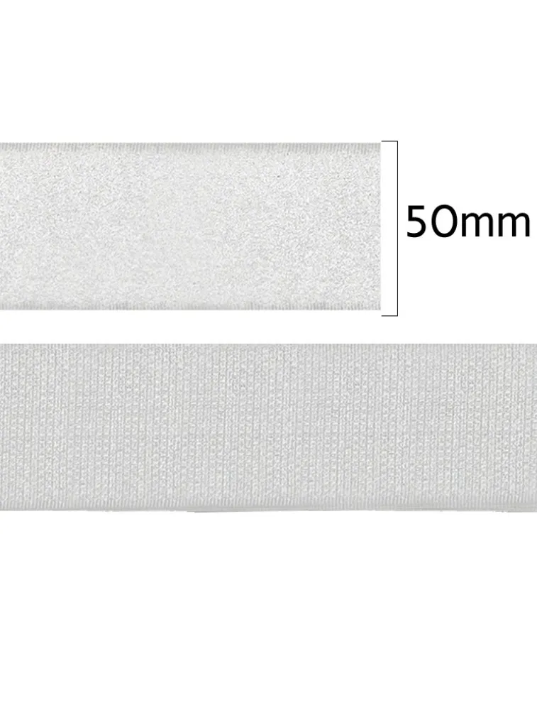 *BCO. VELCRO BK 50MM 25M 70%PES