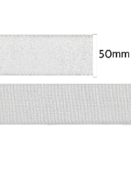 *BCO. VELCRO BK 50MM 25M 70%PES