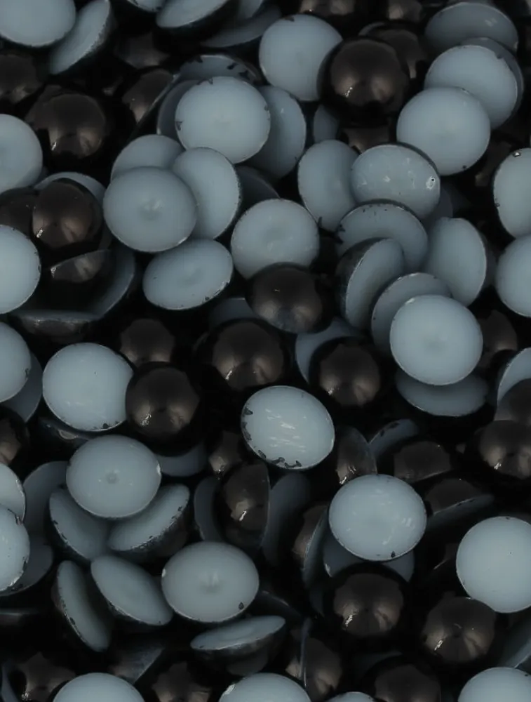 *PTO. MEIA PEROLA TRAMA 6MM 500G 100%ABS