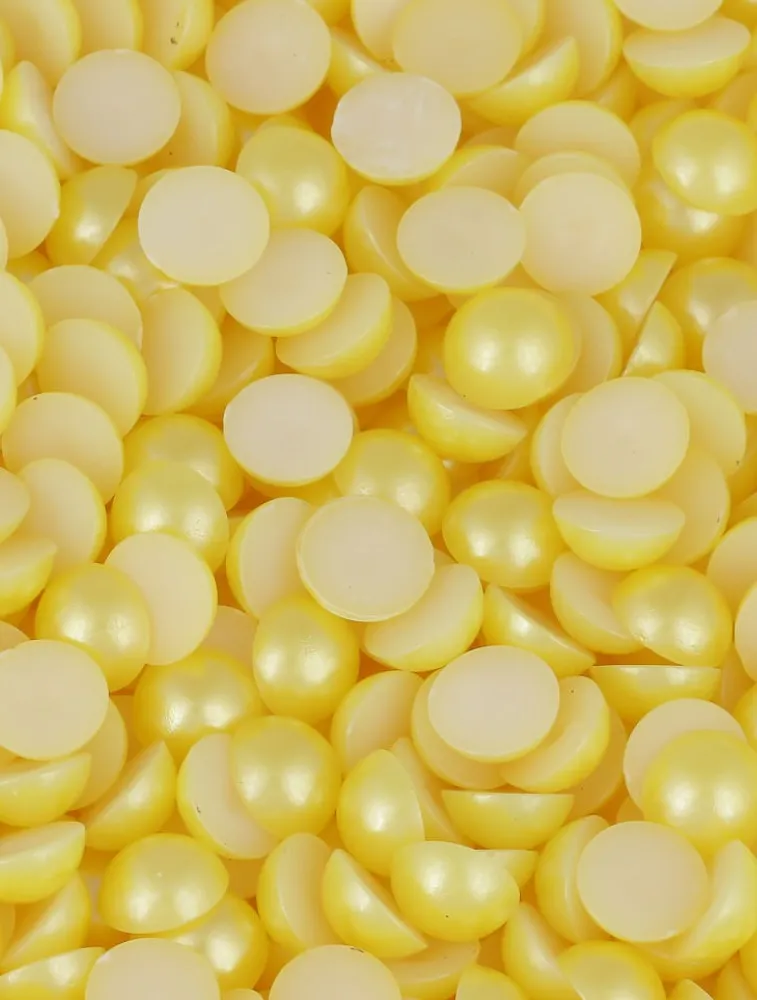 *AMA. MEIA PEROLA TRAMA 6MM 500G 100%ABS