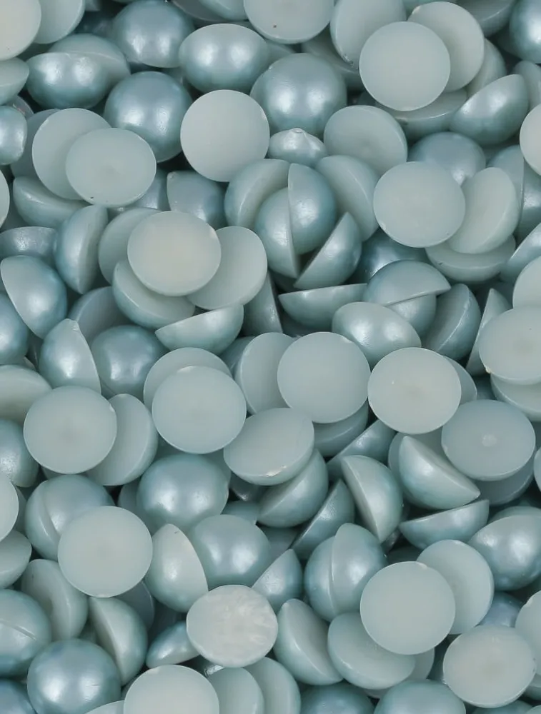 AZCL MEIA PEROLA TRAMA 10MM 500G 100%ABS