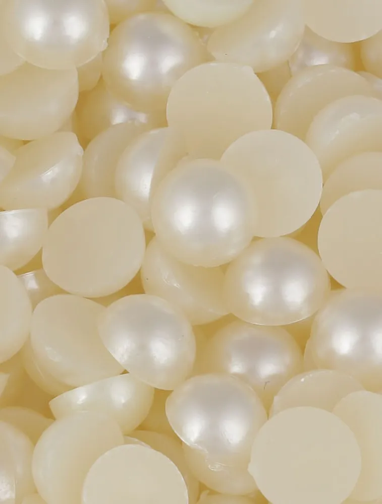 CRE. MEIA PEROLA TRAMA 12MM 500G 100%ABS
