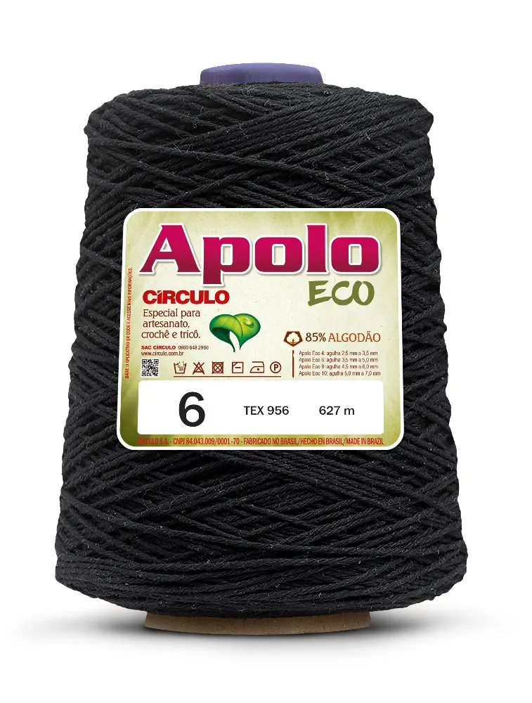 8990 BARBANTE CIRCULO APOLO 6 610M 85%CO