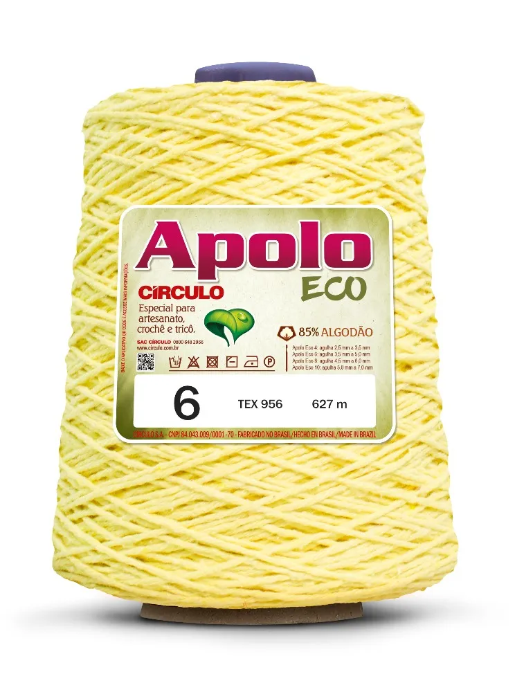 1074 BARBANTE CIRCULO APOLO 6 610M 85%CO