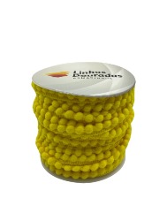 0763 FRANJA POMPOM LD 5 6MM 20M 100%PA