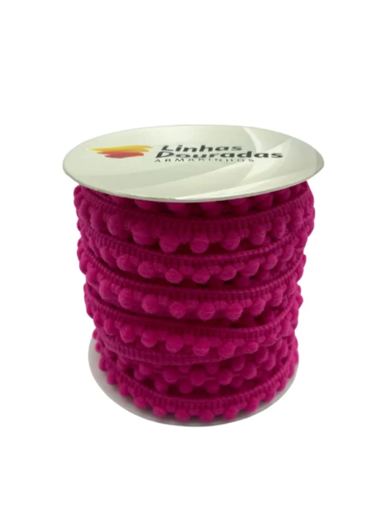 0303 FRANJA POMPOM LD 5 6MM 20M 100%PA