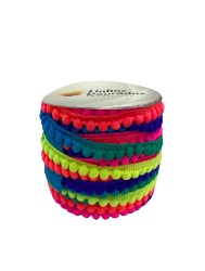 MULT FRANJA POMPOM LD 5 6MM 20M 100%PA