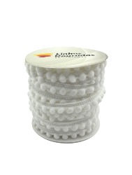 0201 FRANJA POMPOM LD 5 6MM 20M 100%PA