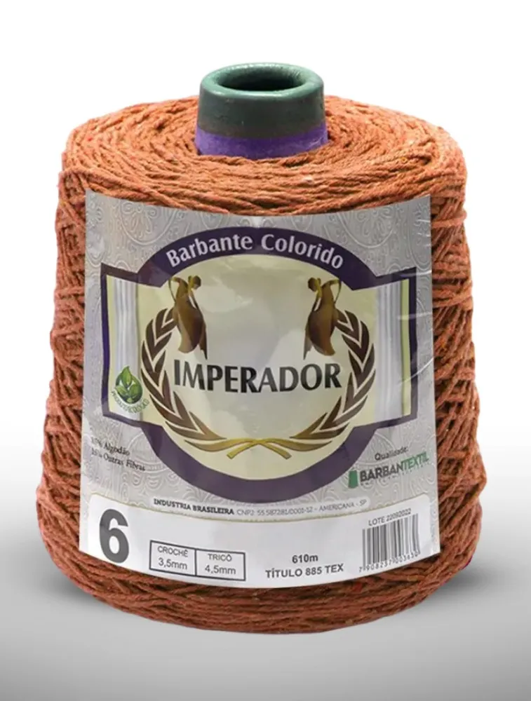 0360 BARBANTE BARBANTEXTIL IMPERADOR 6 610M 85%CO