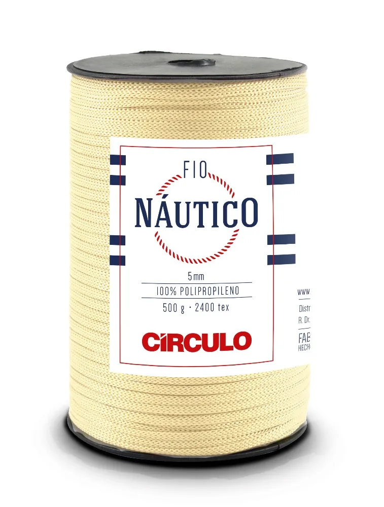 7684 FIO CIRCULO NAUTICO 5MM 500G 100%PP