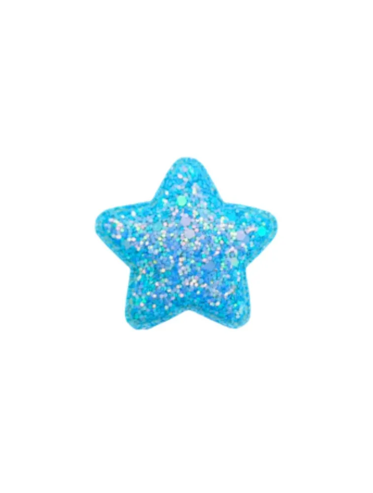 AZUL APLIQUE LUXO ORIENTAL ESTRELA 95%PES