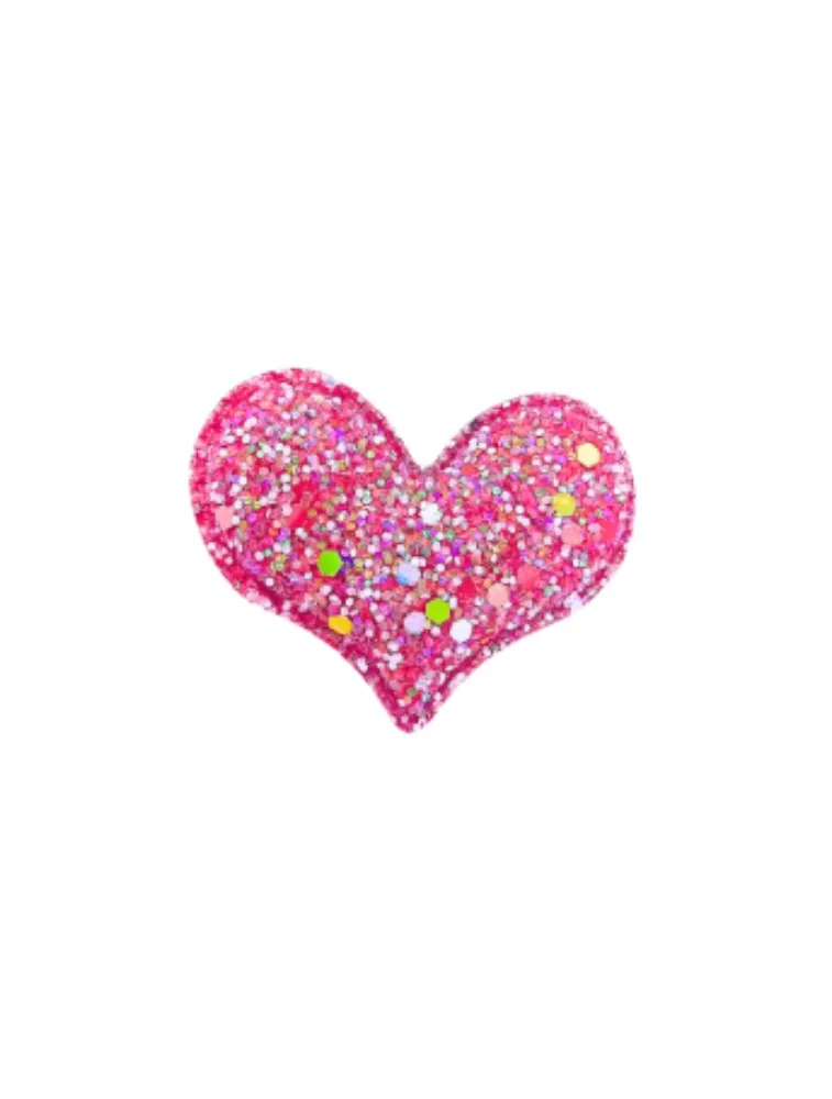 PINK APLIQUE LUXO ORIENTAL CORACAO 95%PES