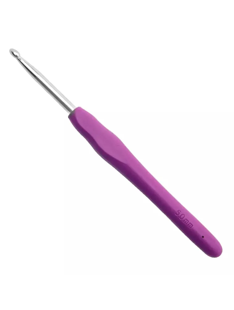 5.0 AGULHA LD 008 CROCHE CABO EMBORRACHADO