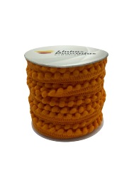 0066 FRANJA POMPOM LD 5 6MM 20M 100%PA