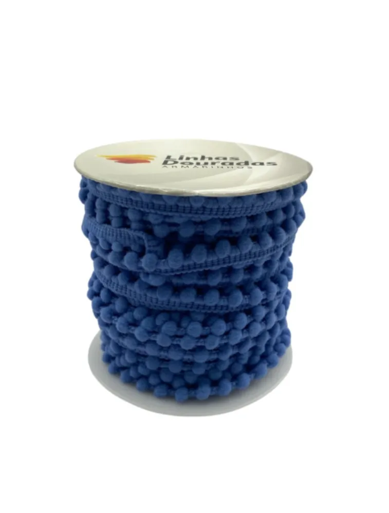 0214 FRANJA POMPOM LD 5 6MM 20M 100%PA
