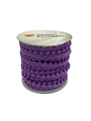 0356 FRANJA POMPOM LD 5 6MM 20M 100%PA