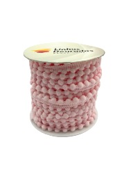 0310 FRANJA POMPOM LD 5 6MM 20M 100%PA