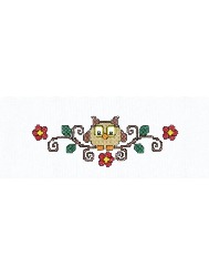 4020 FAIXA MARILDA 68 PONTO CRUZ 100%CO