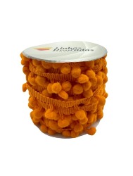 0066 FRANJA POMPOM LD 6 10MM 20M 100%PA