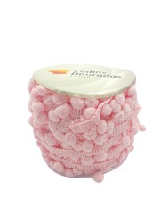 0310 FRANJA POMPOM LD 6 10MM 20M 100%PA