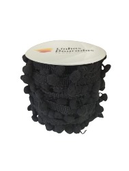 0219 FRANJA POMPOM LD 6 10MM 20M 100%PA