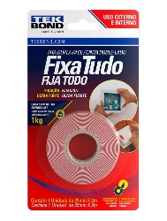 25MM FITA ADESIVA TEKBOND DUPLA FACE EXT 2M