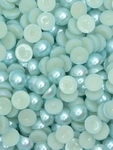 0100 MEIA PEROLA CIRCULO 10MM 250G 100%ABS