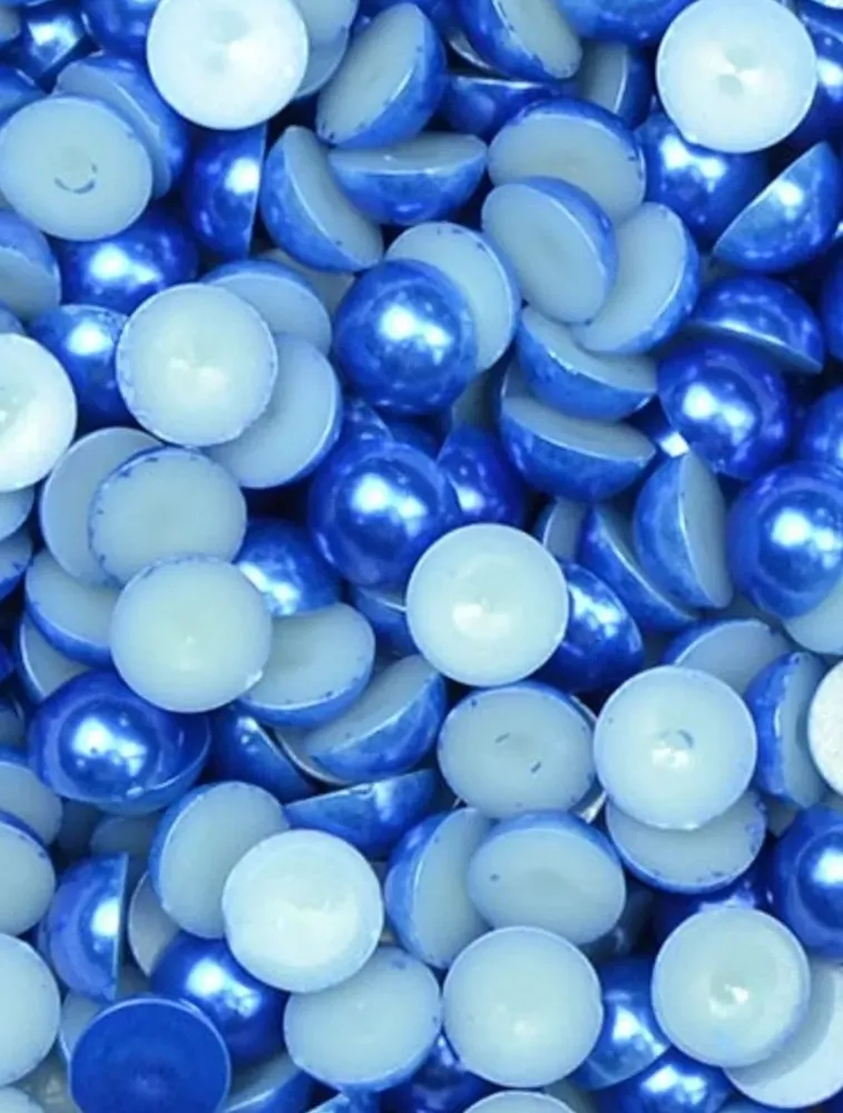0110 MEIA PEROLA CIRCULO 10MM 250G 100%ABS