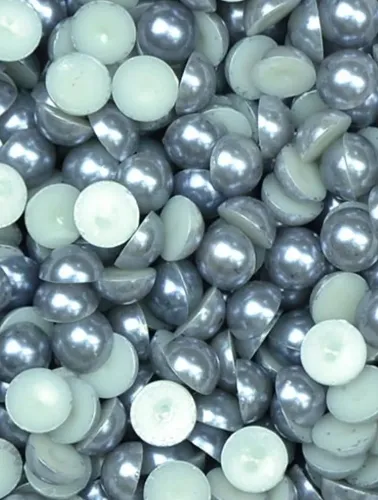 0150 MEIA PEROLA CIRCULO 10MM 250G 100%ABS