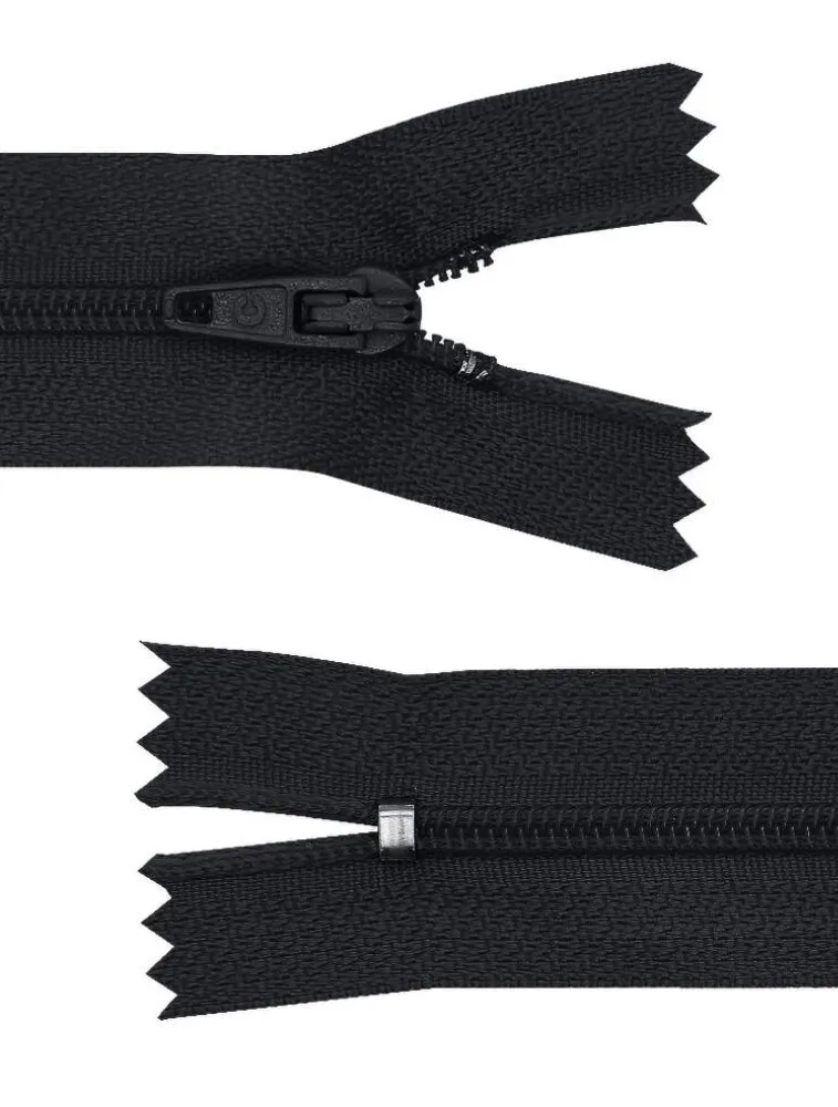 0580 ZIPER CIRCULO NYLON 50CM 100%PES