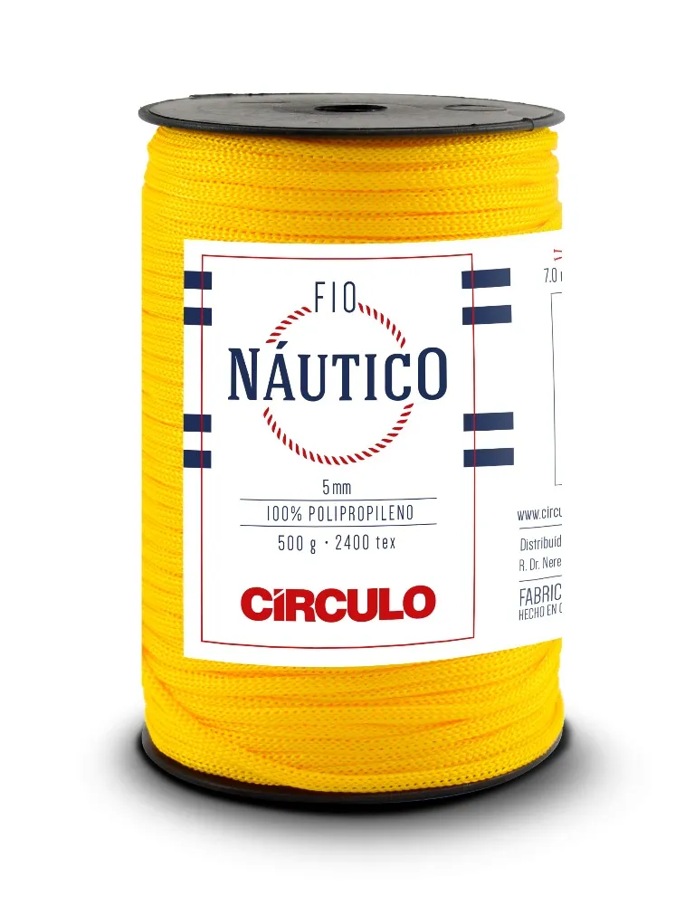 1402 FIO CIRCULO NAUTICO 5MM 500G 100%PP