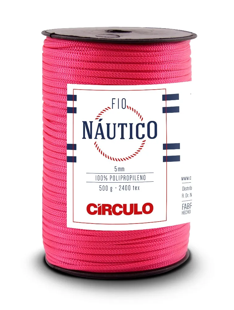 6185 FIO CIRCULO NAUTICO 5MM 500G 100%PP