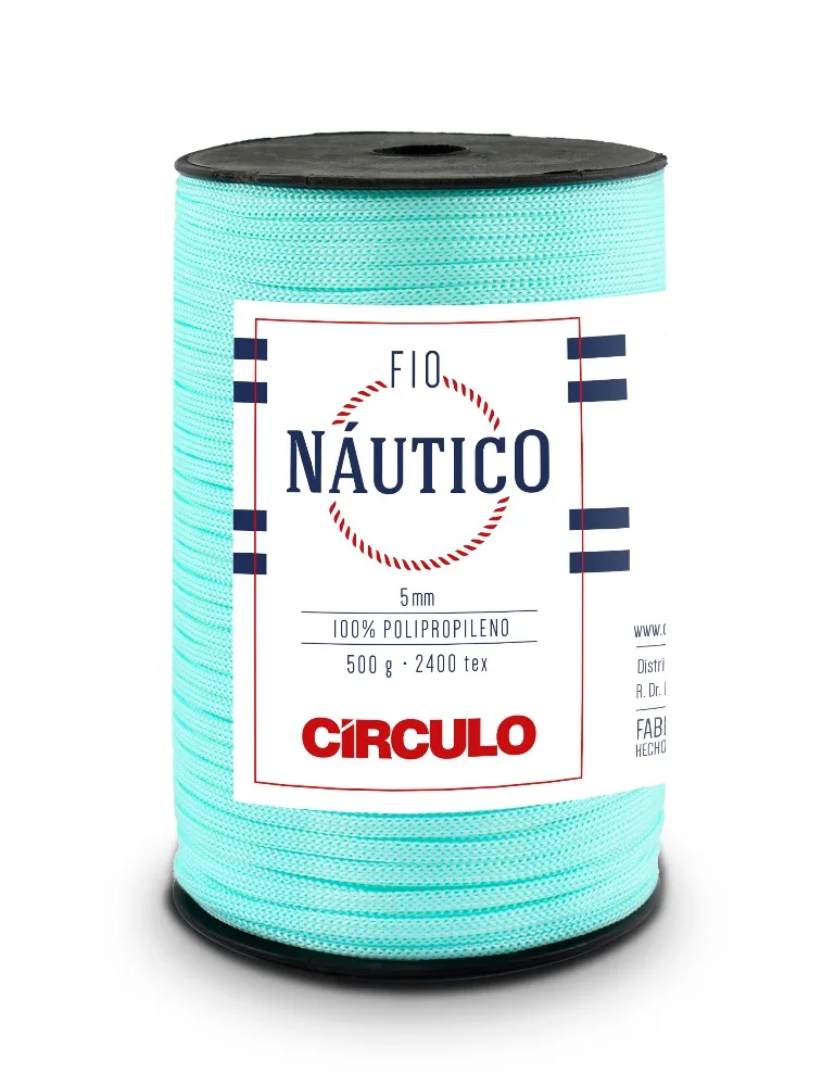 2676 FIO CIRCULO NAUTICO 5MM 500G 100%PP