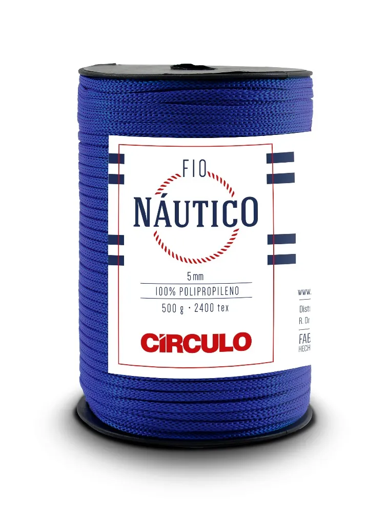 2829 FIO CIRCULO NAUTICO 5MM 500G 100%PP