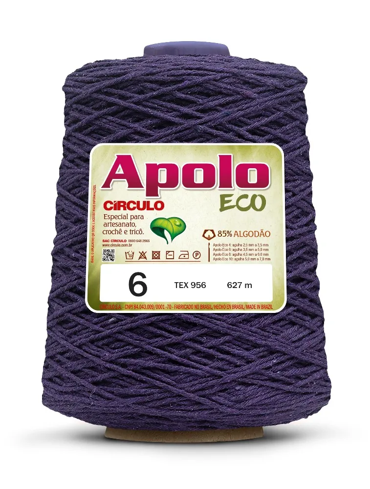 6498 BARBANTE CIRCULO APOLO 6 610M 85%CO