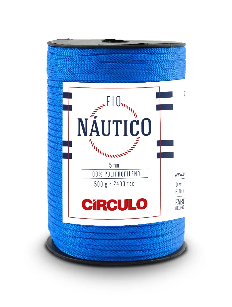 2314 FIO CIRCULO NAUTICO 5MM 500G 100%PP