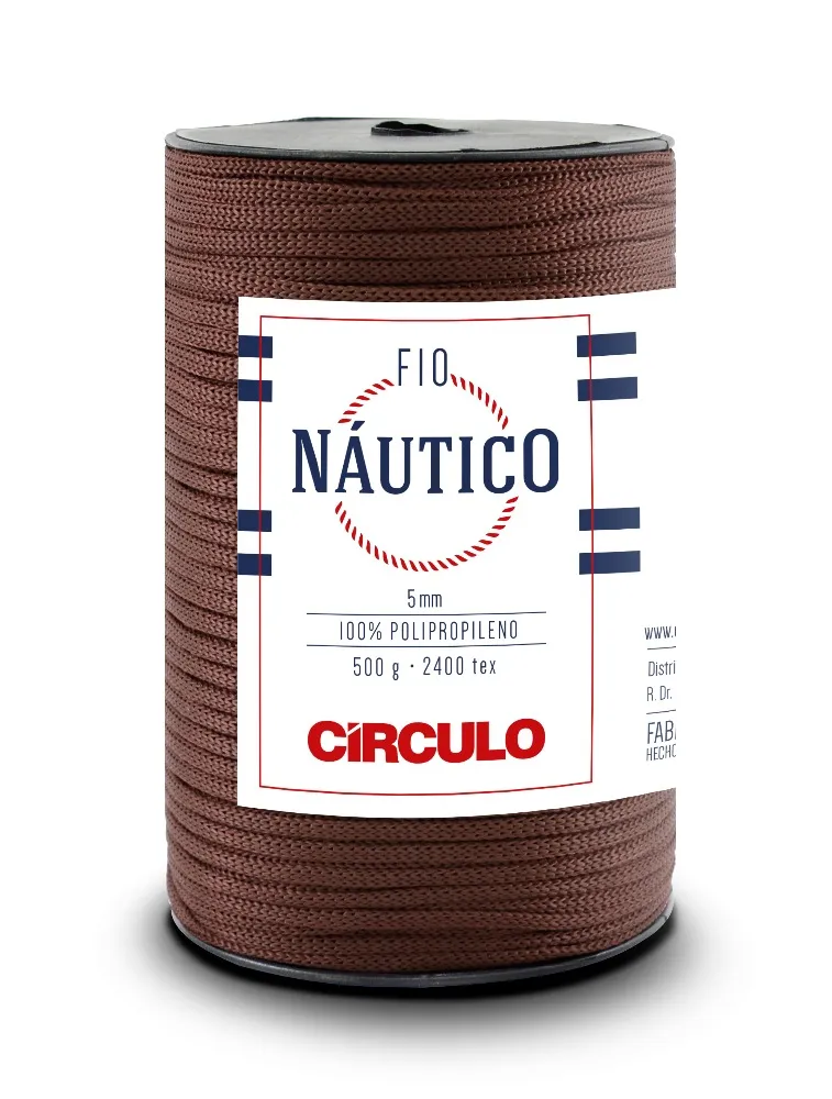 7382 FIO CIRCULO NAUTICO 5MM 500G 100%PP