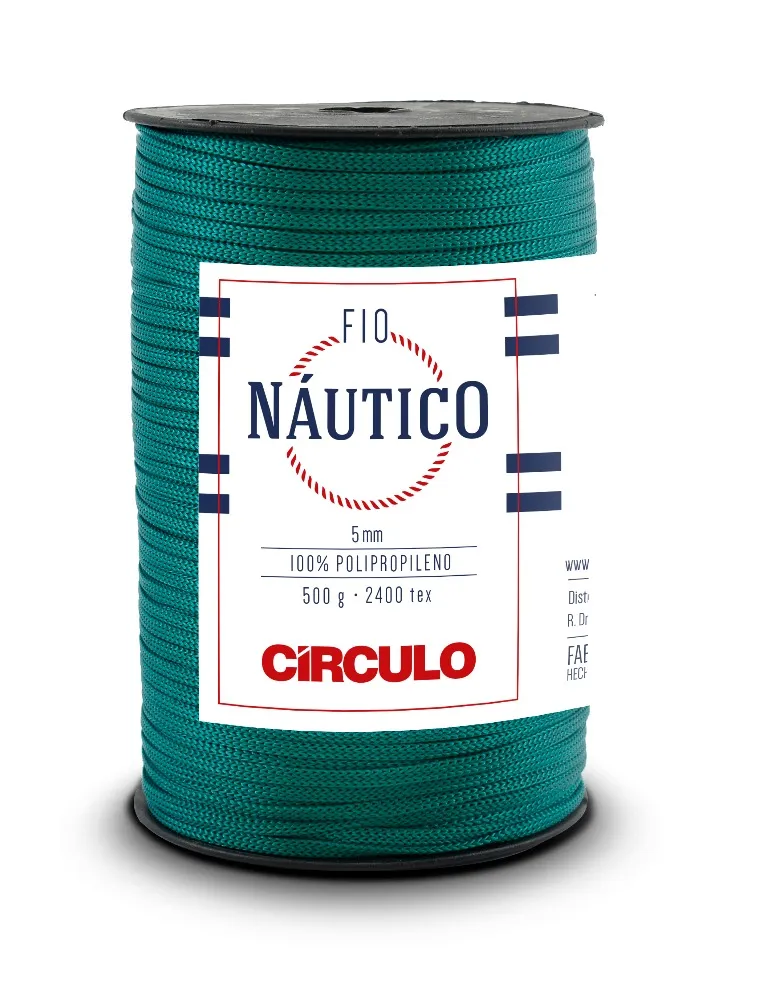 5363 FIO CIRCULO NAUTICO 5MM 500G 100%PP