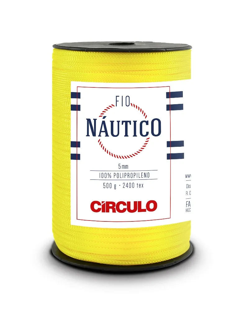 1289 FIO CIRCULO NAUTICO 5MM 500G 100%PP